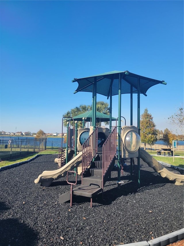 view of jungle gym