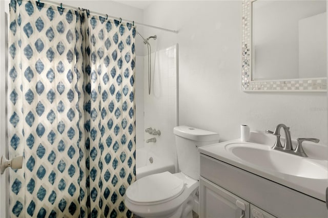 2473 Barbarossa, Deltona, FL 32738 - bathroom featuring vanity and shower / bathtub combination with curtain