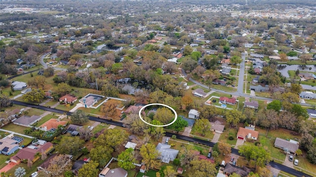 birds eye view of property featuring a residential view