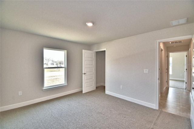 interior space with light colored carpet