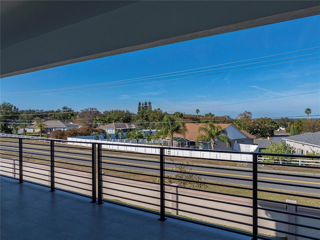 exterior space featuring a balcony