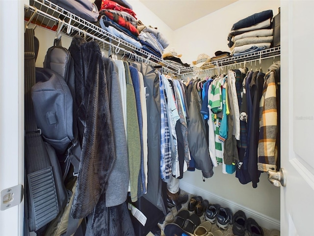 view of spacious closet