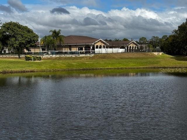 view of water feature