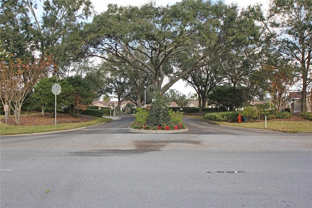 view of road