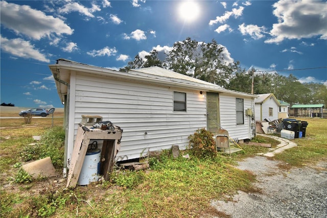 view of side of home