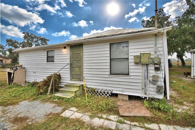 view of rear view of house