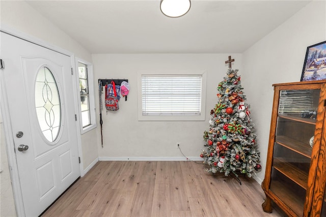 210 Wilder Rd, Lakeland, FL 33809 - entryway featuring light wood-type flooring