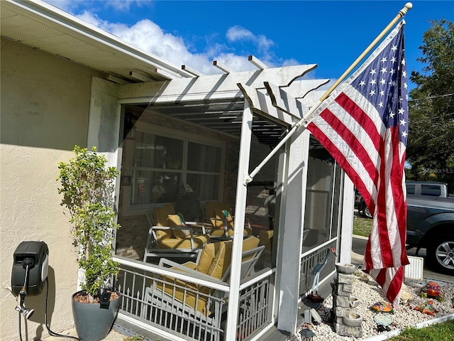 view of side of home