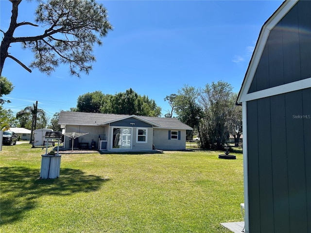 view of yard