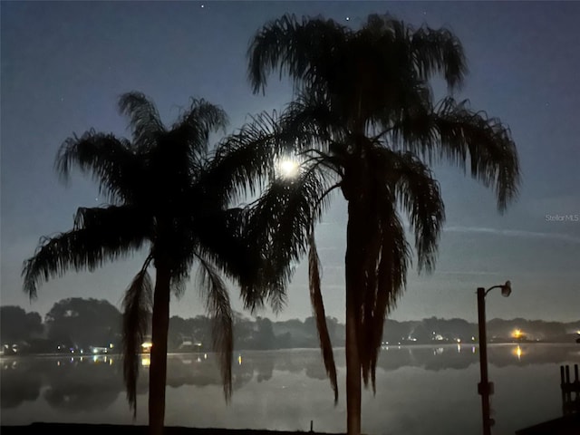 view of water feature