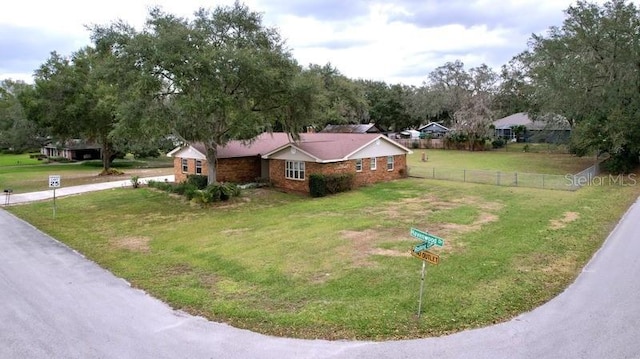 view of yard