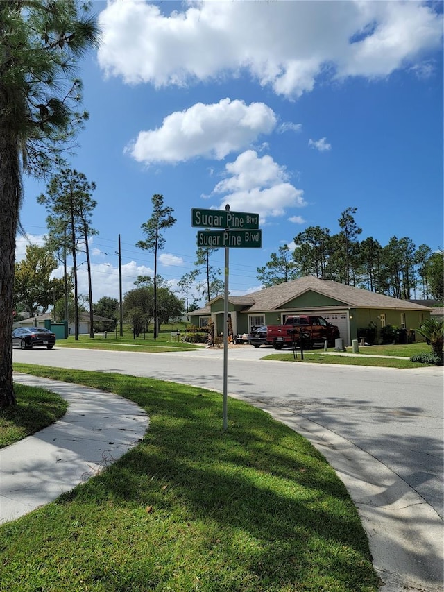 view of street