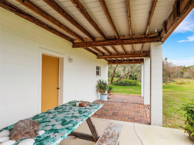 view of patio / terrace