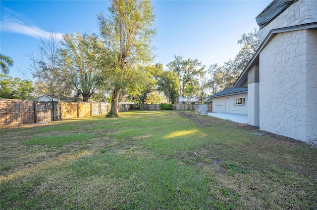 view of yard