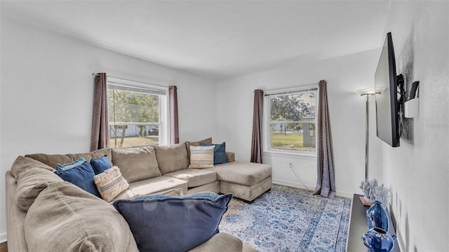 view of living room