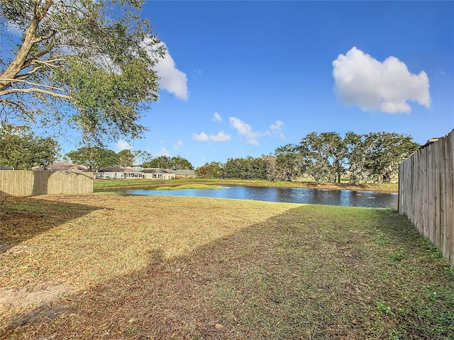 view of water feature