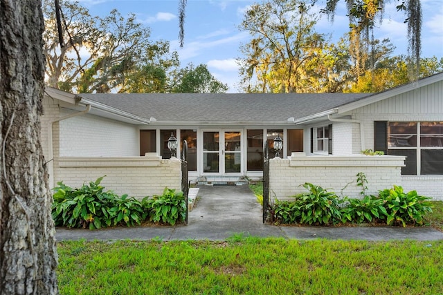 view of front of house