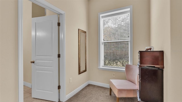 view of sitting room