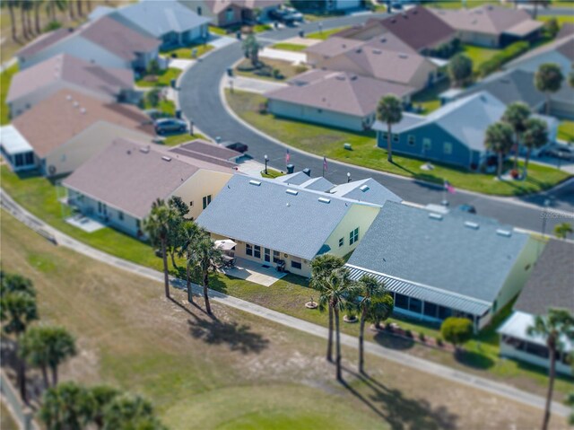 birds eye view of property featuring a residential view