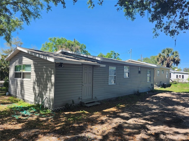 view of rear view of house