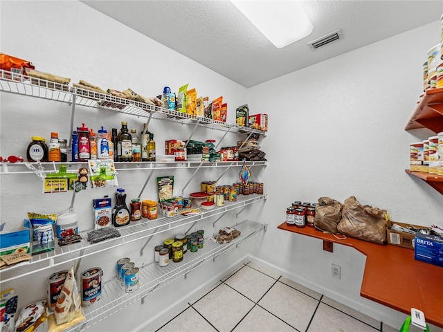 view of pantry