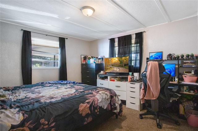 bedroom featuring carpet floors