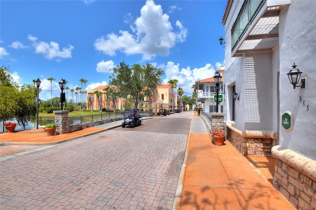 view of street