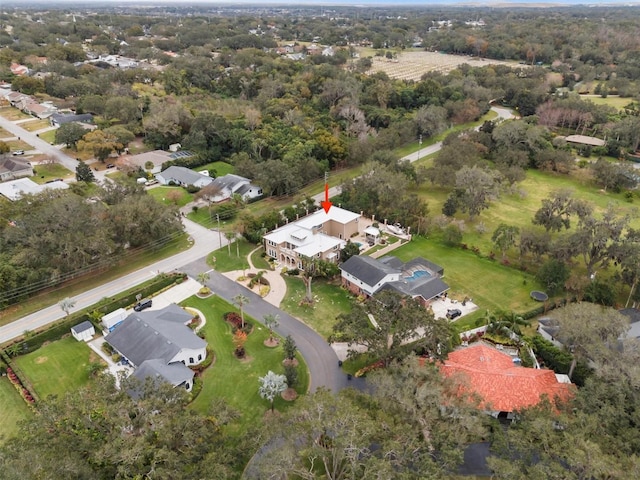1665 Blue Heron Ln, Lakeland, FL 33813 - aerial view of property and surrounding area featuring nearby suburban area