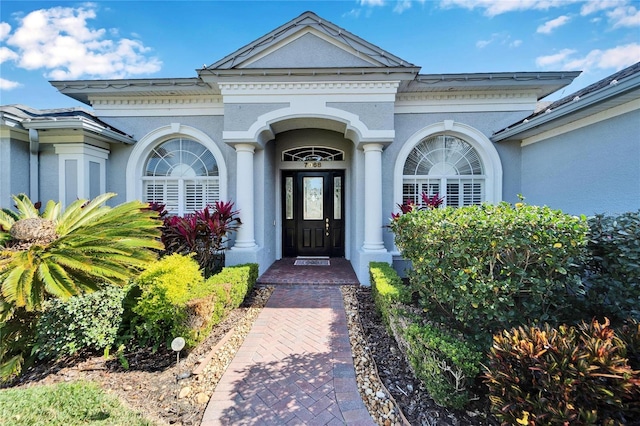 view of property entrance