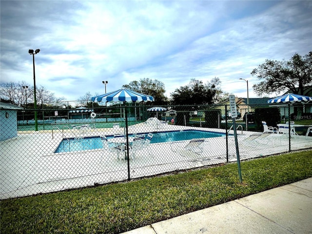 view of swimming pool