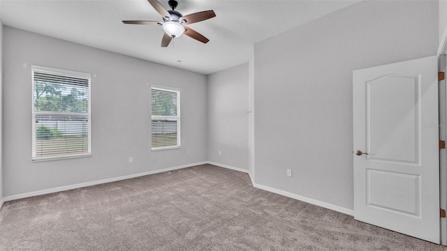 212 Kissengen Park Dr, Bartow, FL 33830 - unfurnished room featuring carpet, ceiling fan, and baseboards
