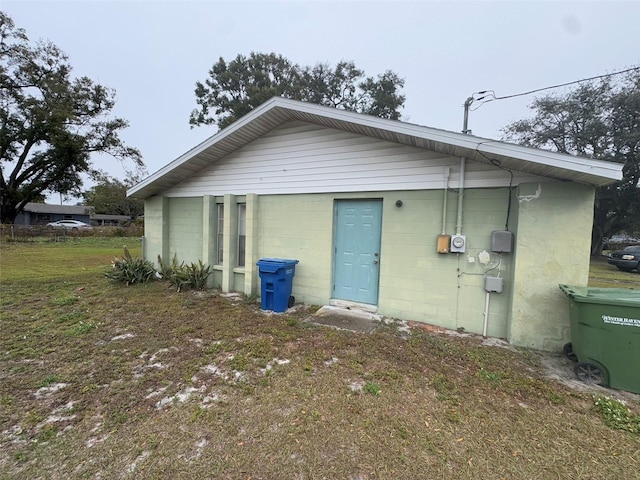 view of back of house