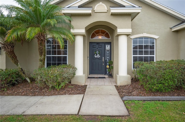 view of property entrance