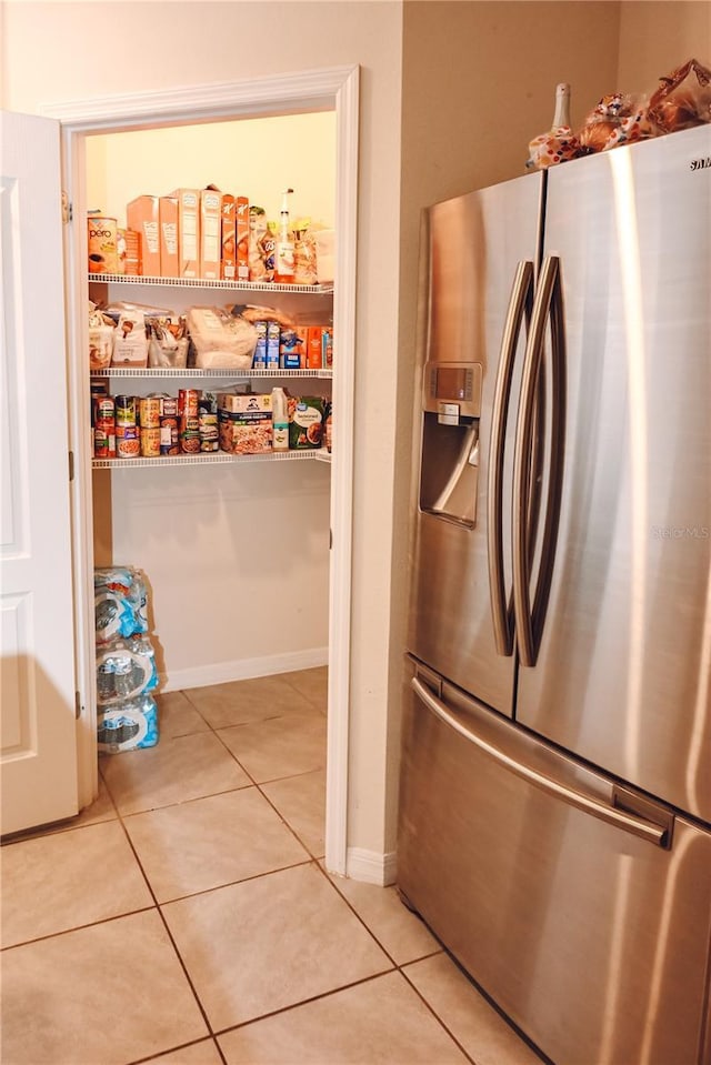 view of pantry