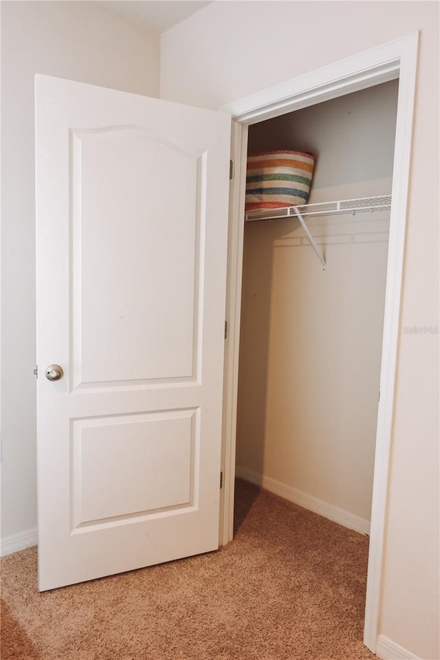 view of closet