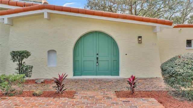 view of property entrance