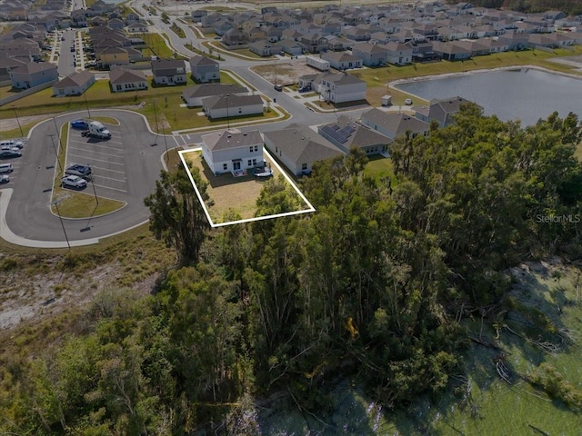 birds eye view of property featuring a residential view