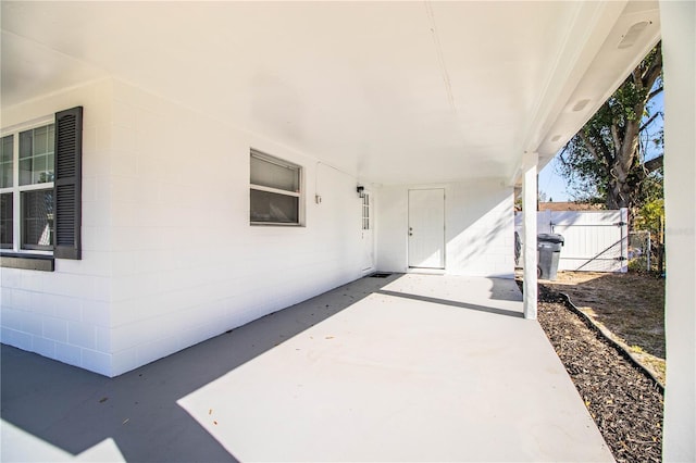 exterior space featuring a patio area