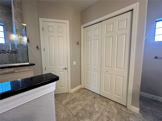 bathroom featuring tile patterned floors