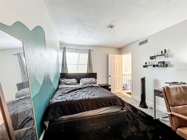 bedroom featuring carpet floors