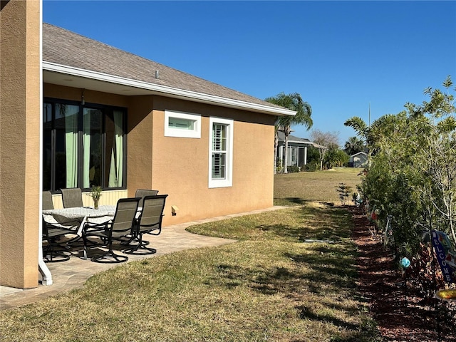 exterior space featuring a patio