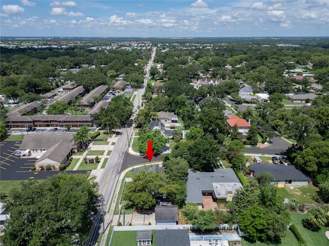 2016 Seminole Trl, Lakeland, FL 33803 - aerial overview of property's location featuring nearby suburban area
