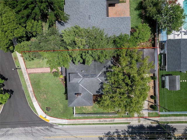2016 Seminole Trl, Lakeland, FL 33803 - aerial overview of property's location with property parcel outlined