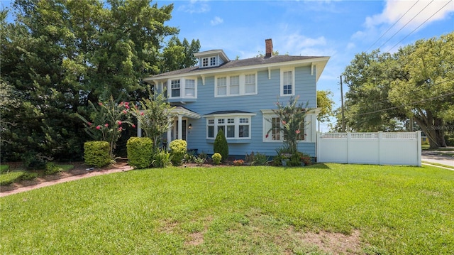 2016 Seminole Trl, Lakeland, FL 33803 - view of front of house featuring a chimney