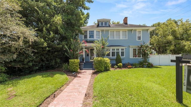 2016 Seminole Trl, Lakeland, FL 33803 - traditional style home with a chimney