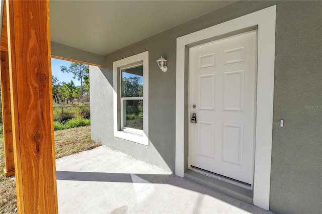 view of property entrance