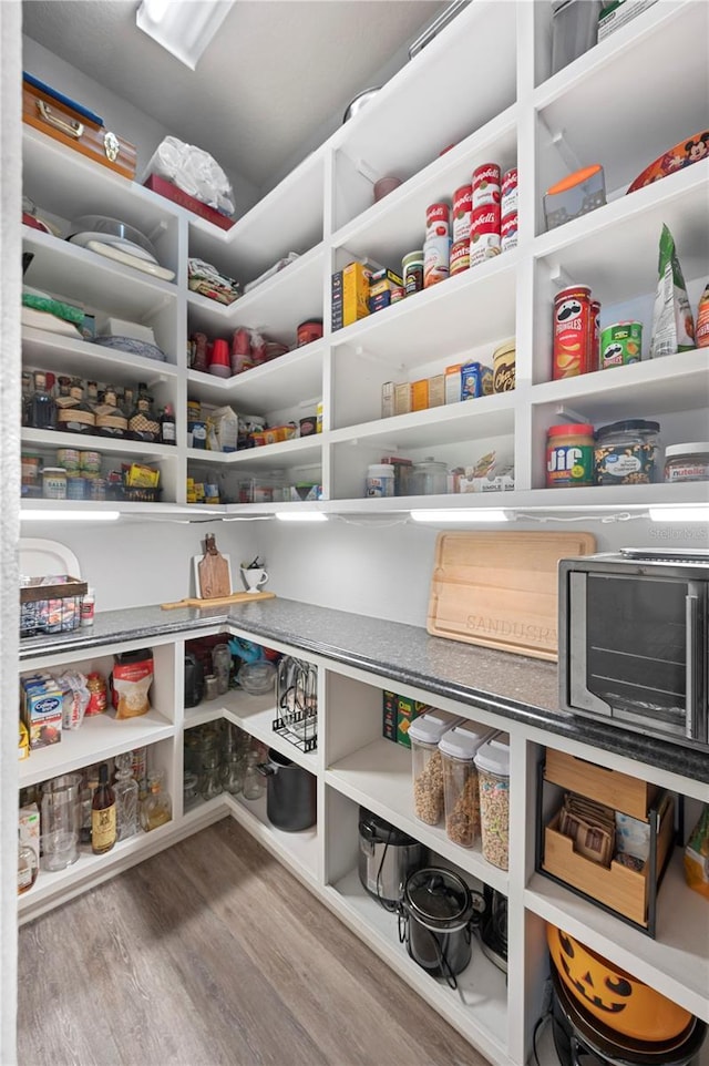 view of pantry