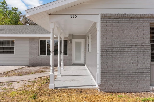 view of property entrance