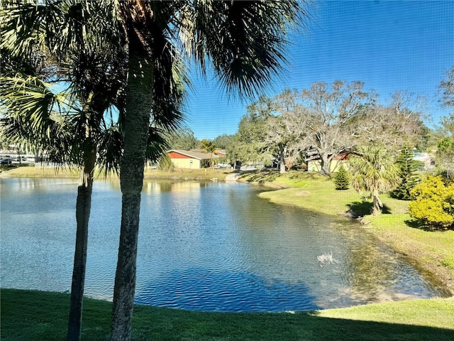 view of water feature