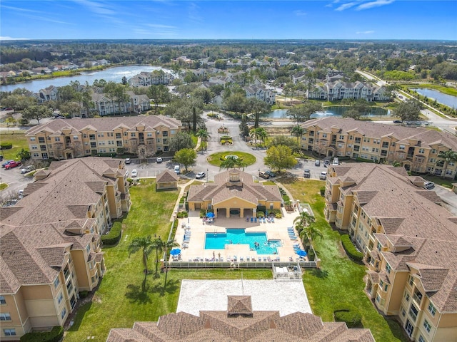 205 Terrace Ridge Cir Unit 205, Davenport, FL 33896 - birds eye view of property with a water view